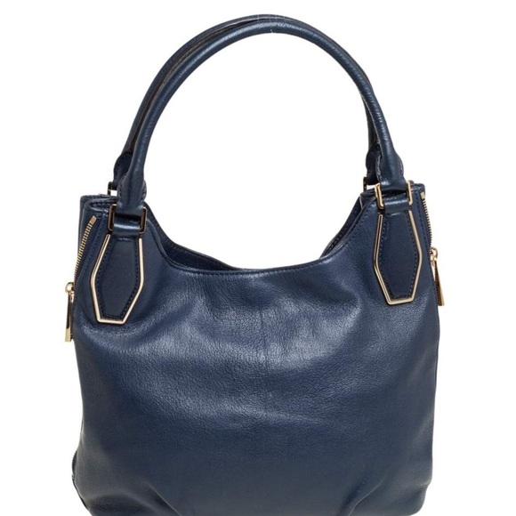 Michael Kors Blue Leather Bag - Picture 9 of 12